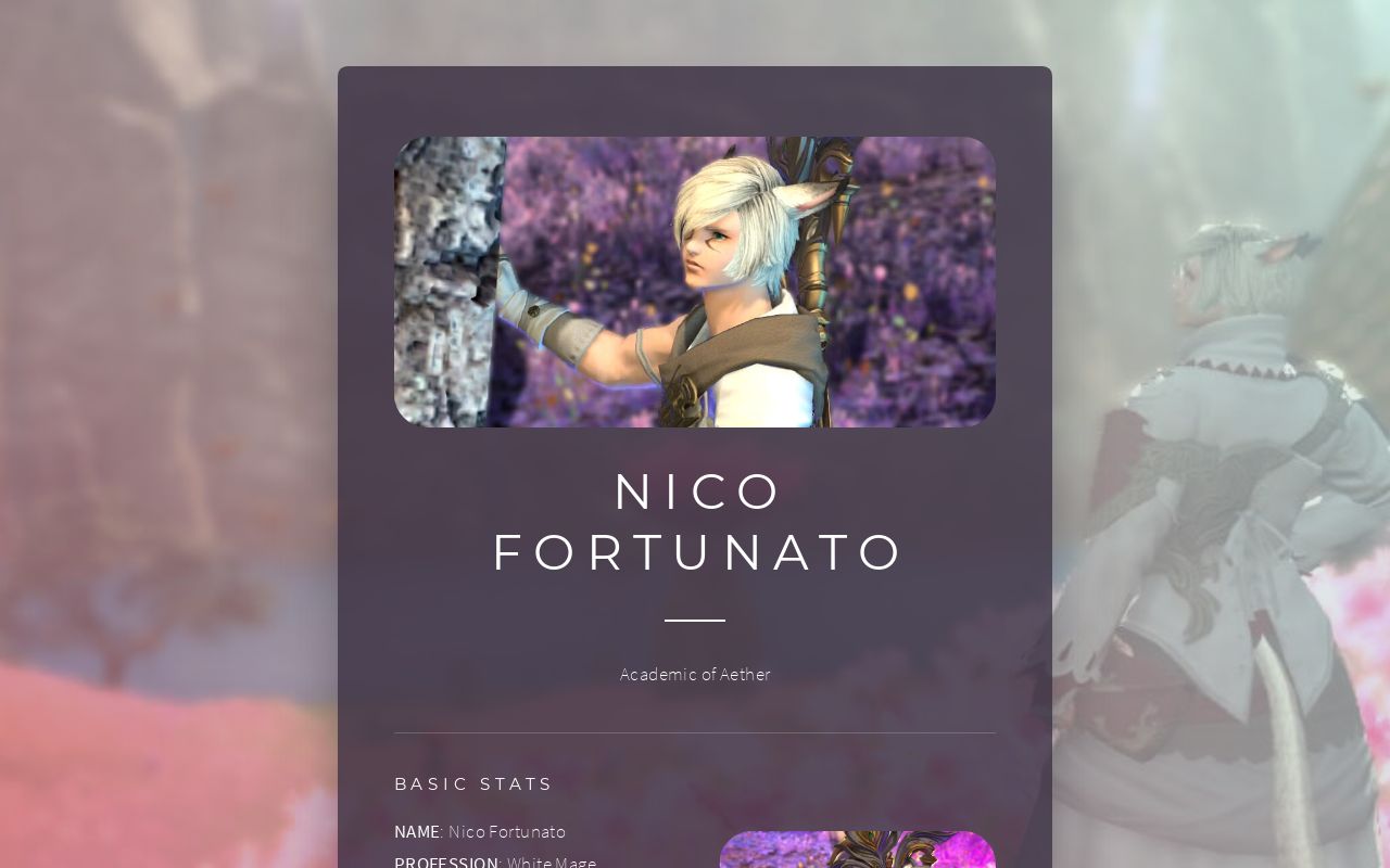 Carrd profile picture for @fortunato